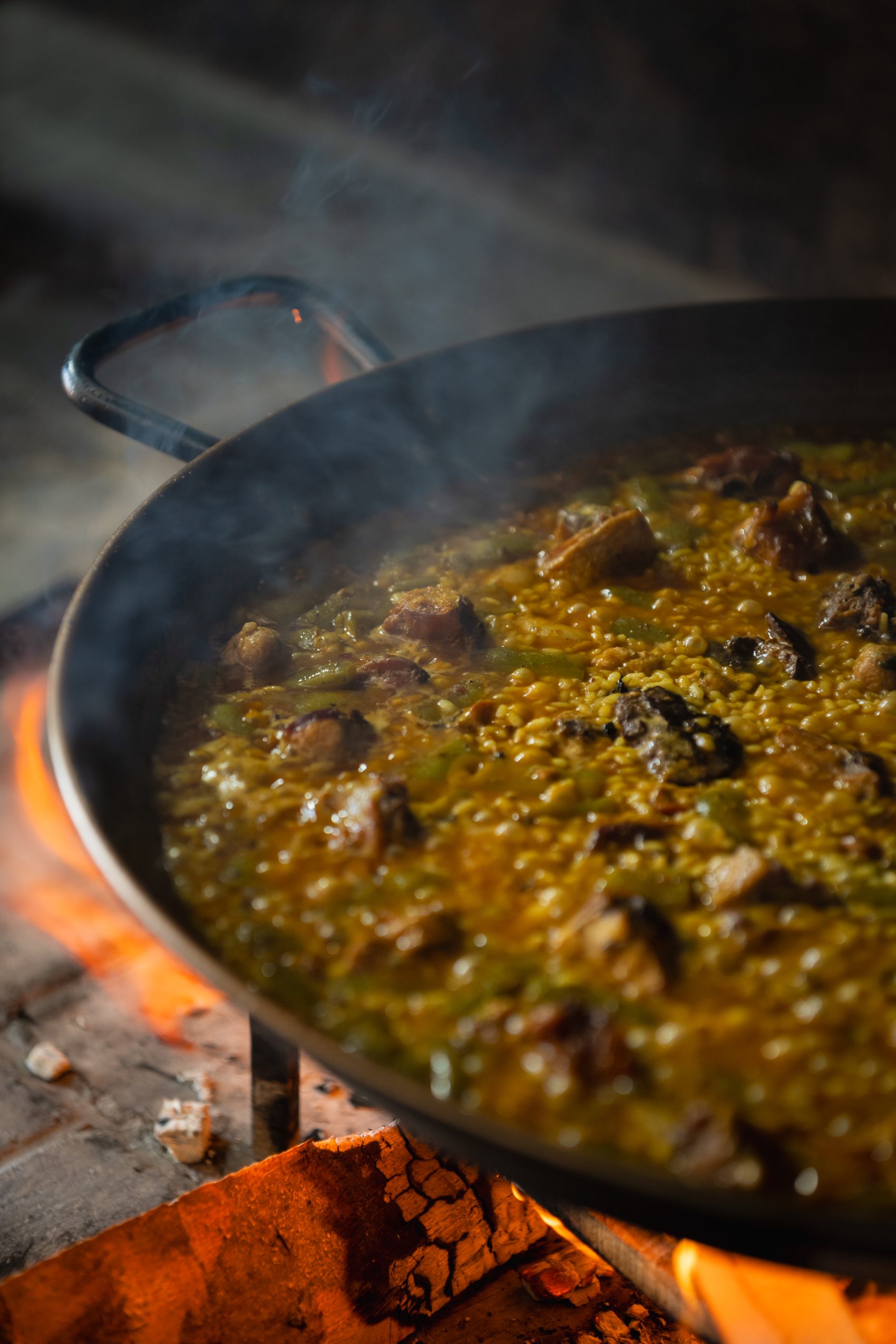 Arroz a leña de Asador Alfàbega